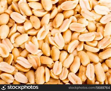 salted peanuts as background