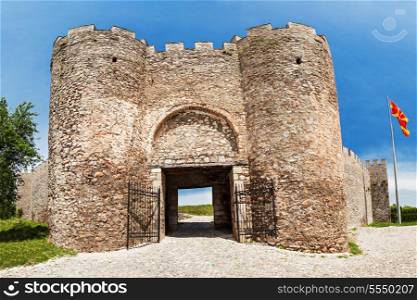 Samuil&rsquo;s Fortress is a fortress in the old town, Ohrid, Macedonia