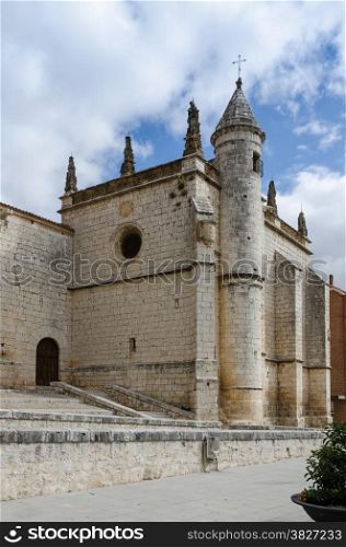 San Antonin Church at Tordesillas (Spain), located in Valladolid province, place where Catholic Monarchs signed the Treaty of Tordesillas with the Portuguese crown in 1494.
