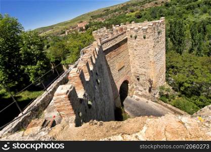 San Cebrian Door, Wall of Segovia, Segovia, UNESCO World Heritage Site, Castilla y Leon, Spain, Europe