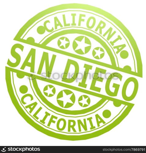 San Diego seal image with hi-res rendered artwork that could be used for any graphic design.. San Diego seal