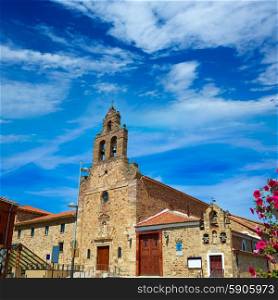 San Francisco church in Astorga Leon by saint James Way of Spain