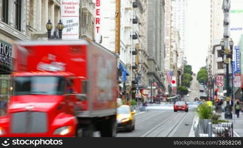 san francisco highstreet timelapse.