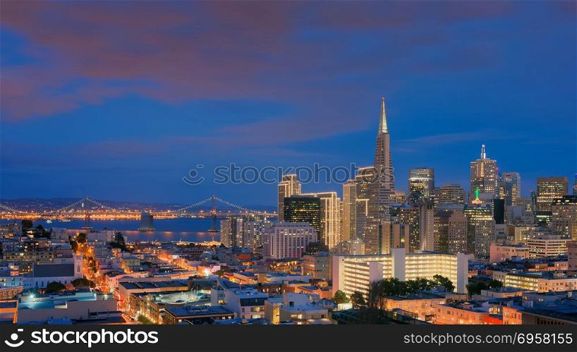 San Francisco Skyline , California, USA
