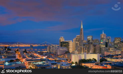 San Francisco Skyline , California, USA