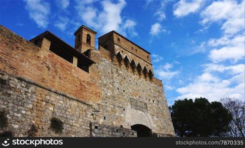 San Gimignano in Italy. One of the world heritage site in Italy. San Gimignano in Italy