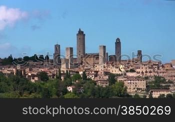 San Gimignano, Toskana, Italien