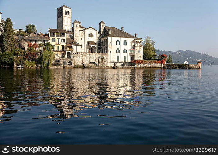 San Giulio Island (Isola di San Giulio) is an island within Lake Orta in Piedmont, northwestern Italy Wiki: http://en.wikipedia.org/wiki/Isola_San_Giulio