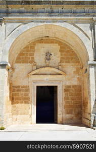 San Juan de Ortega church by the Way of Saint James in Castilla Burgos