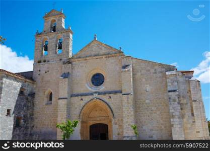 San Juan de Ortega church by the Way of Saint James in Castilla Burgos