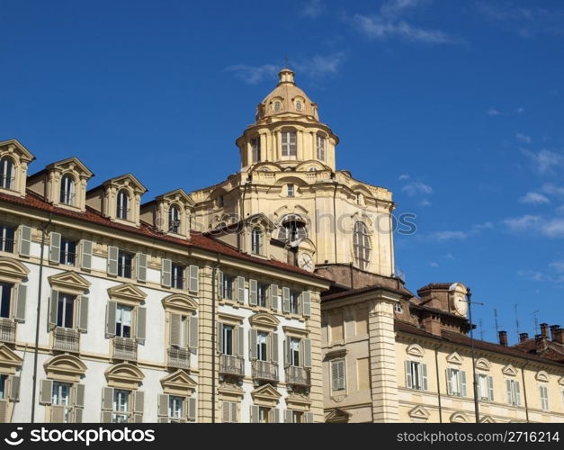 San Lorenzo church, Turin. The baroque church of San Lorenzo, Turin, Italy