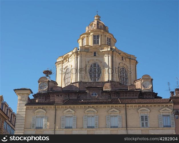 San Lorenzo church Turin. The church of San Lorenzo Turin Italy