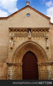 San Marcos church facade in Seville of Spain at Macarena Sevilla