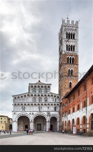 San Martino Cathedral in Lucca, Italy