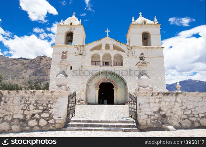 San Pedro de Alcantara Church in Cabanaconde, Peru&#xA;&#xA;