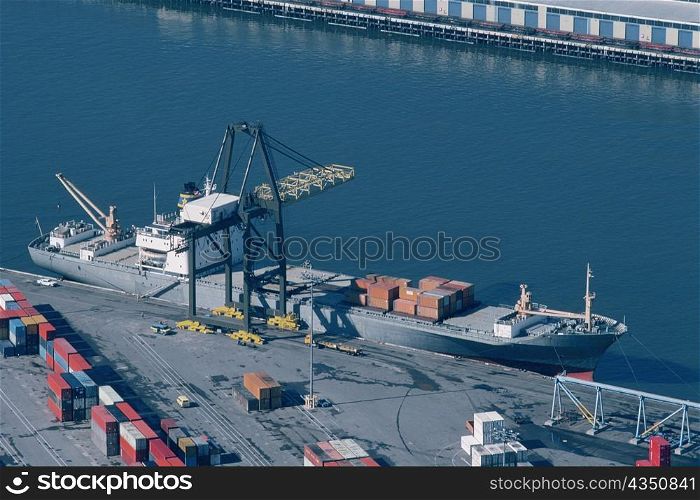 San Pedro shipyards