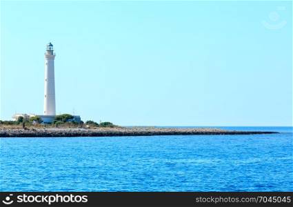 San Vito lo Capo lighthouse, Sicily, Italy.