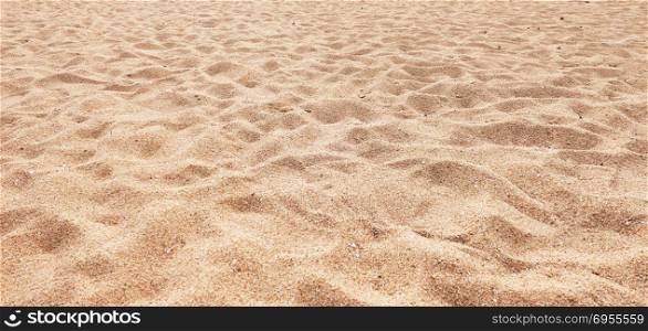 Sand beach as a background