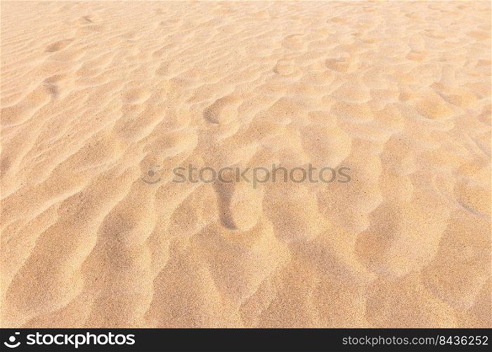 Sand beach background and texture pattern with space.