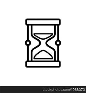 sand clock icon vector design template
