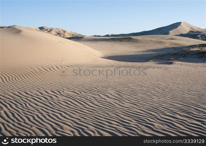 sand dunes
