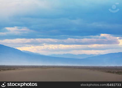 Sand dunes in California. Sand dunes in Death Valley National Park, California, USA