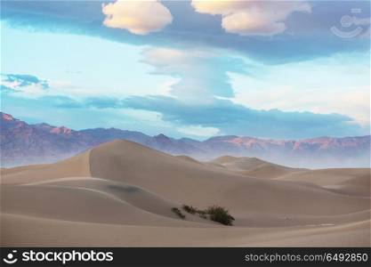 Sand dunes in California. Sand dunes in Death Valley National Park, California, USA