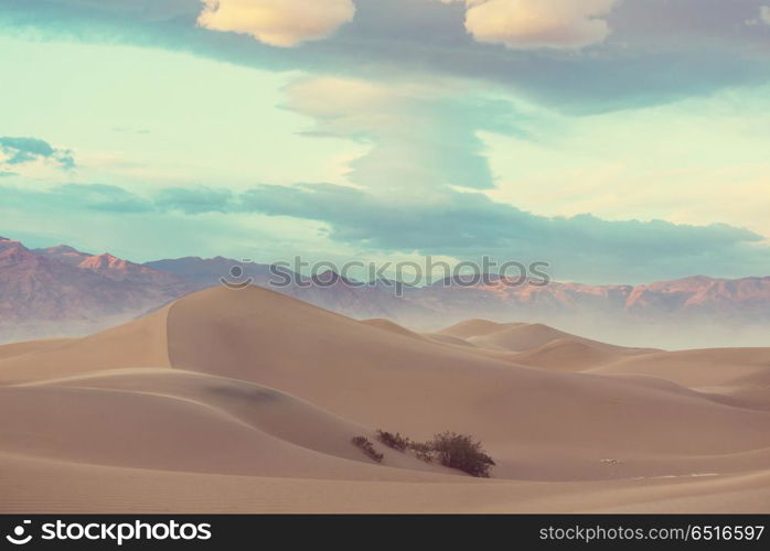 Sand dunes in California. Sand dunes in Death Valley National Park, California, USA