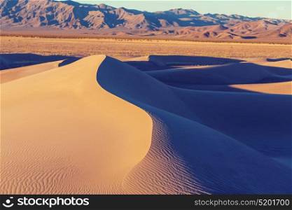Sand dunes in Death Valley National Park, California, USA