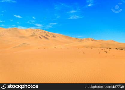 Sand dunes in the Namib desert, Namibia.