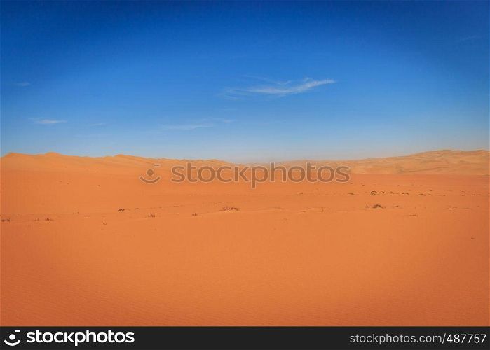 Sand dunes in the Namib desert, Namibia.