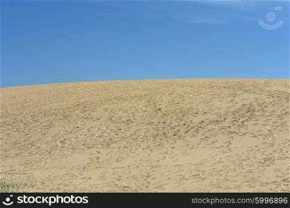sand dunes of the north of spain