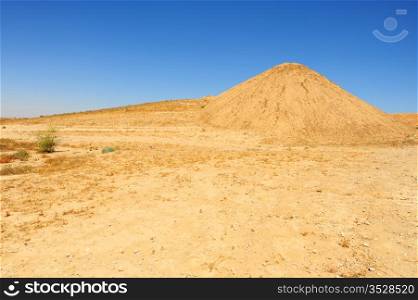 Sand Hill In The Negev Desert, Israel.