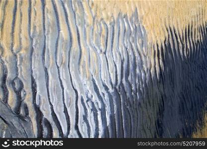 sand in the beach abstract thailand kho tao bay of a wet south china sea