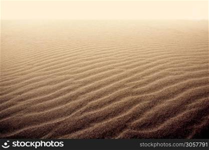 Sand in the desert.