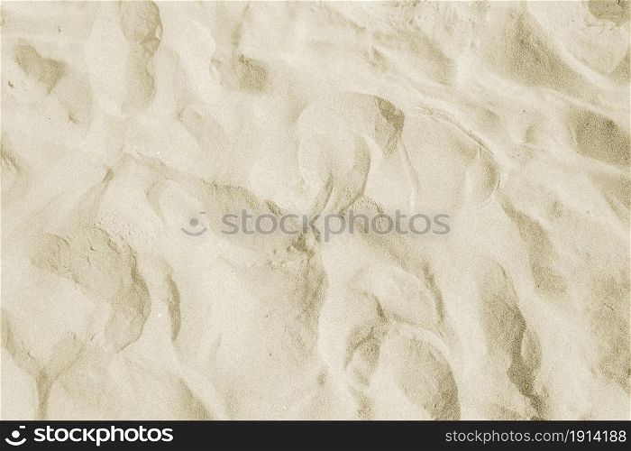 Sand on the beach texture for summer background.
