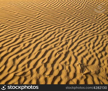 Sand texture in Gold desert