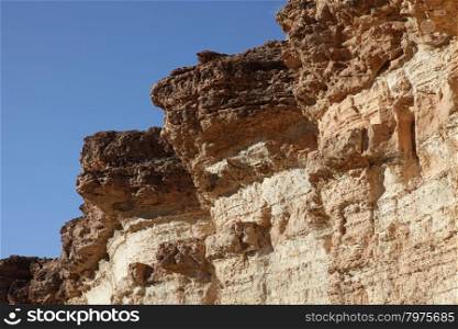 Sandstone cliff, Atlas mountain