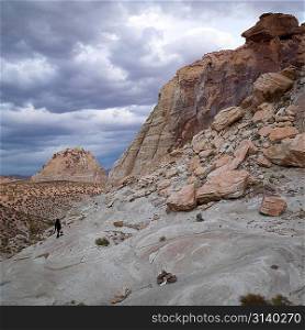Sandstone cliffs, Utah, USA