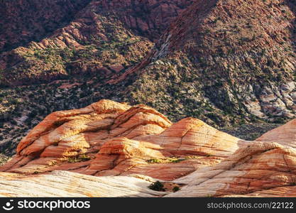 Sandstone formations in Utah, USA.