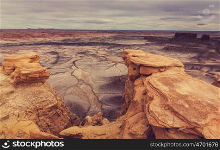 Sandstone formations in Utah, USA