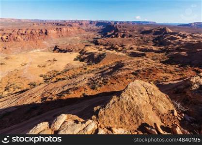 Sandstone formations in Utah, USA
