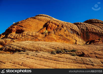 Sandstone formations in Utah, USA