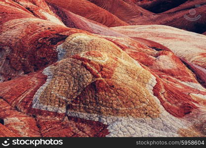 Sandstone formations in Utah, USA. Yant flats