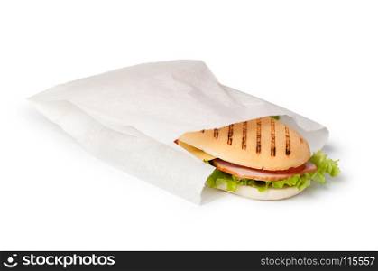 Sandwich. Sandwich isolated on white background