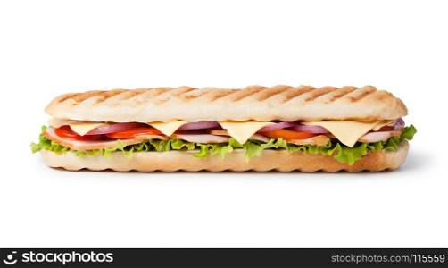 Sandwich. Sandwich isolated on white background