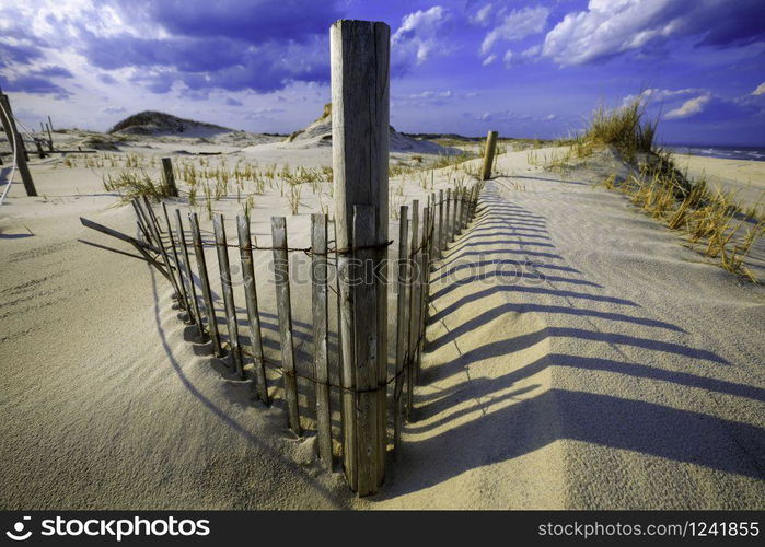 Sandy beach.. View of a sandy beach.