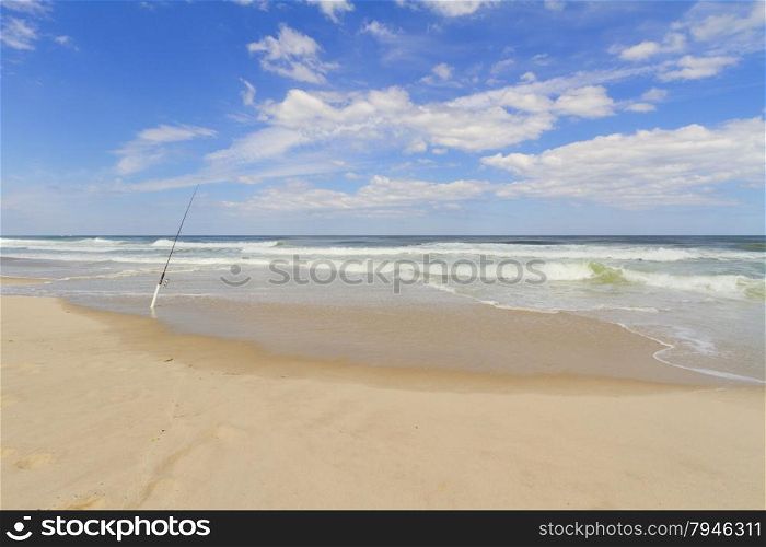 Sandy beach.. View of a sandy beach.