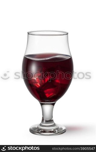 Sangria drink isolated on white background
