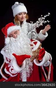 Santa Claus and Snow-maiden